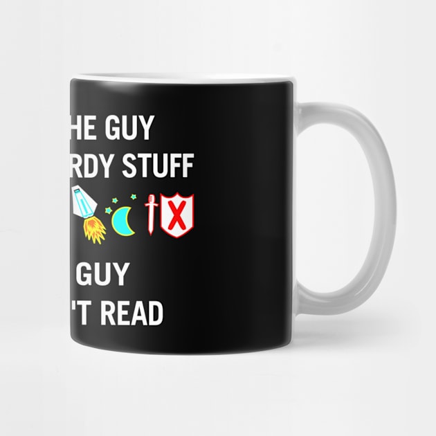 Vote For The Guy Who reads Nerdy Stuff by MMROB